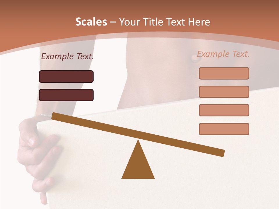 Healthy Background Strong PowerPoint Template