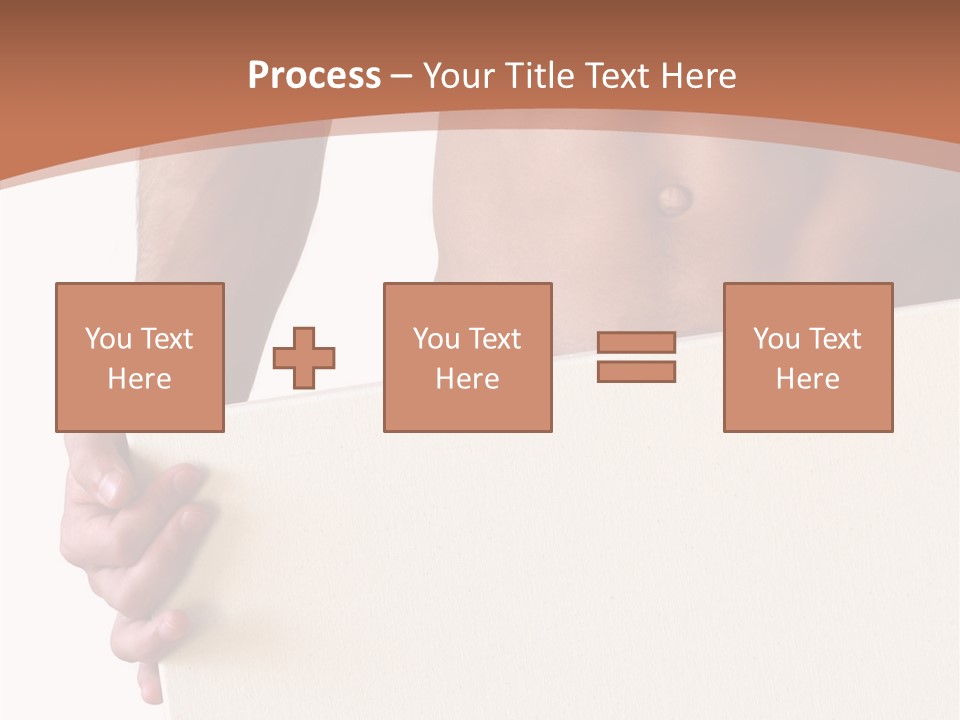 Healthy Background Strong PowerPoint Template