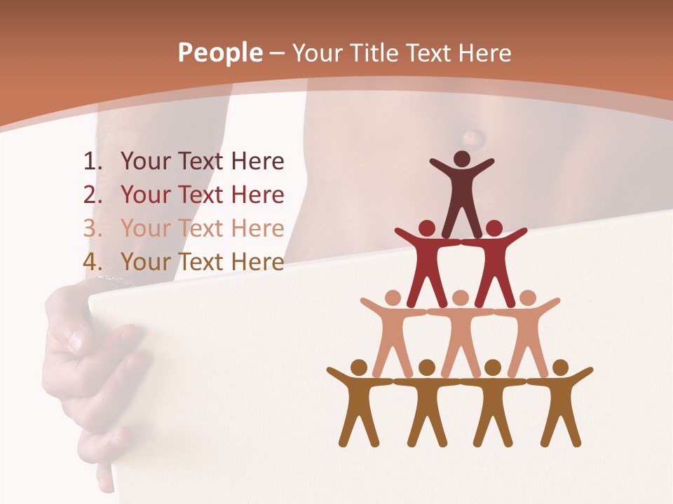 Healthy Background Strong PowerPoint Template