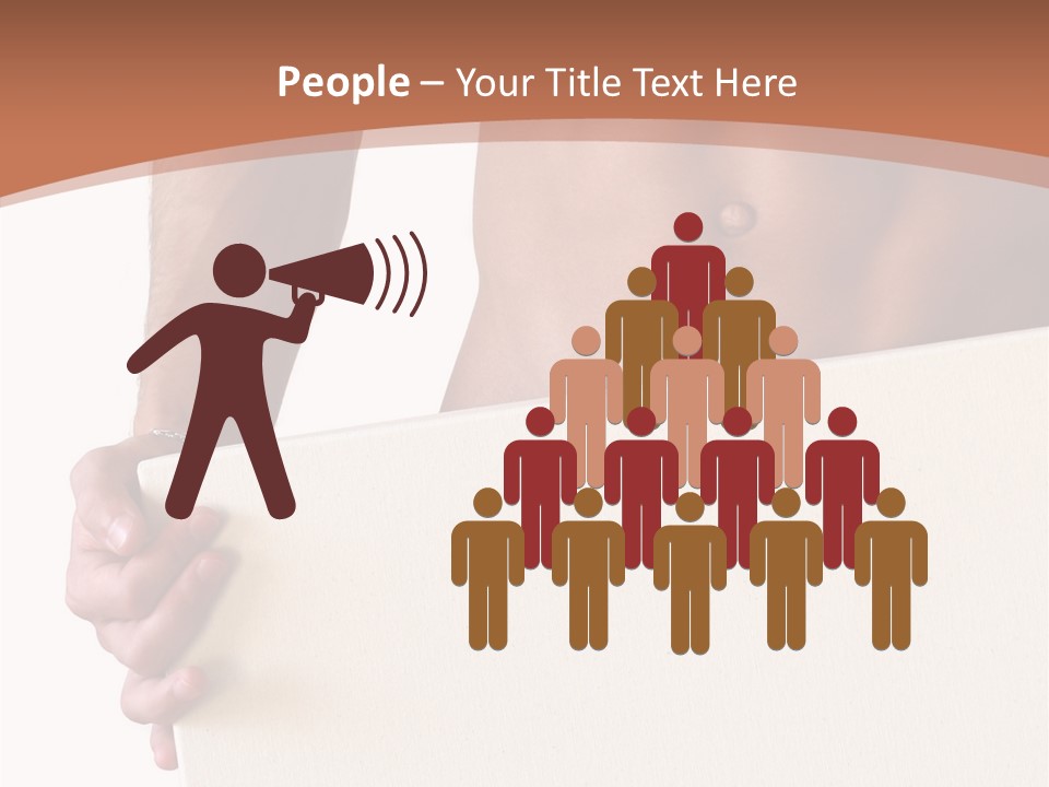 Healthy Background Strong PowerPoint Template