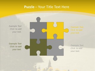 Green Focus Bokeh PowerPoint Template