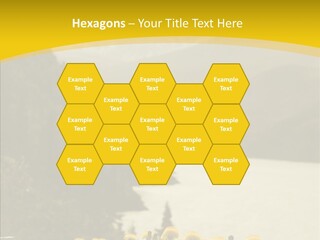 Green Focus Bokeh PowerPoint Template