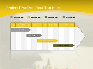 Green Focus Bokeh PowerPoint Template