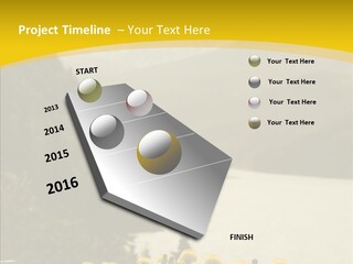 Green Focus Bokeh PowerPoint Template