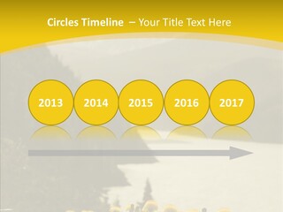 Green Focus Bokeh PowerPoint Template