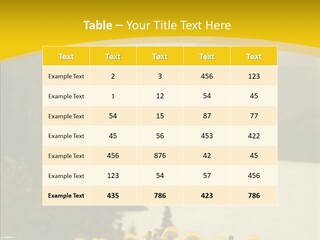 Green Focus Bokeh PowerPoint Template