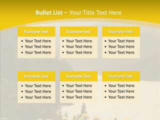 Green Focus Bokeh PowerPoint Template