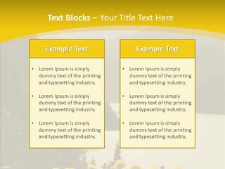 Green Focus Bokeh PowerPoint Template