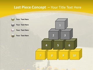 Green Focus Bokeh PowerPoint Template