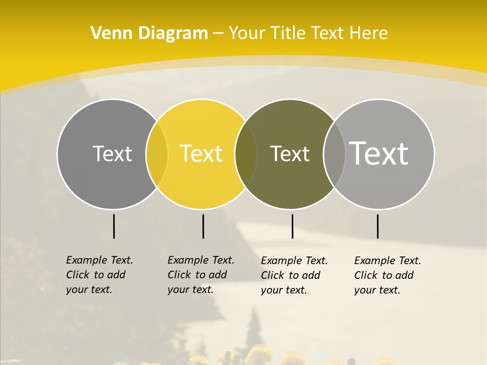 Green Focus Bokeh PowerPoint Template