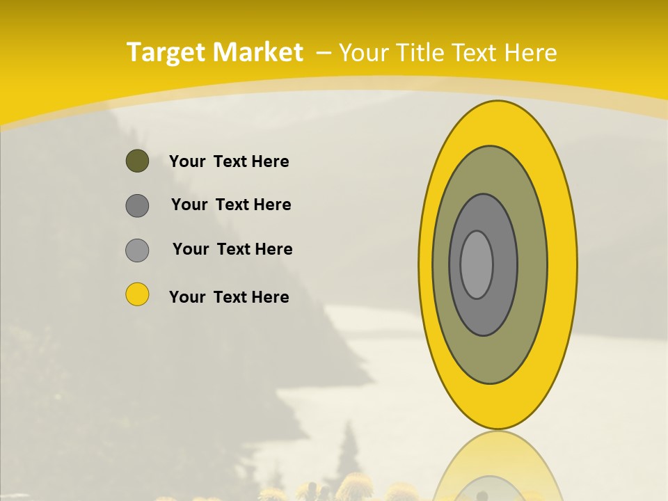 Green Focus Bokeh PowerPoint Template