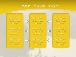 Green Focus Bokeh PowerPoint Template