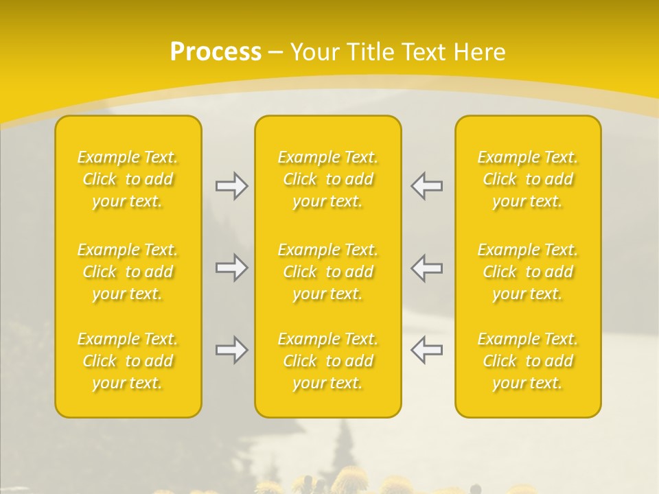 Green Focus Bokeh PowerPoint Template