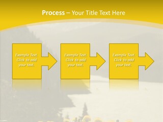Green Focus Bokeh PowerPoint Template