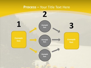 Green Focus Bokeh PowerPoint Template