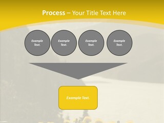 Green Focus Bokeh PowerPoint Template