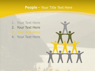 Green Focus Bokeh PowerPoint Template