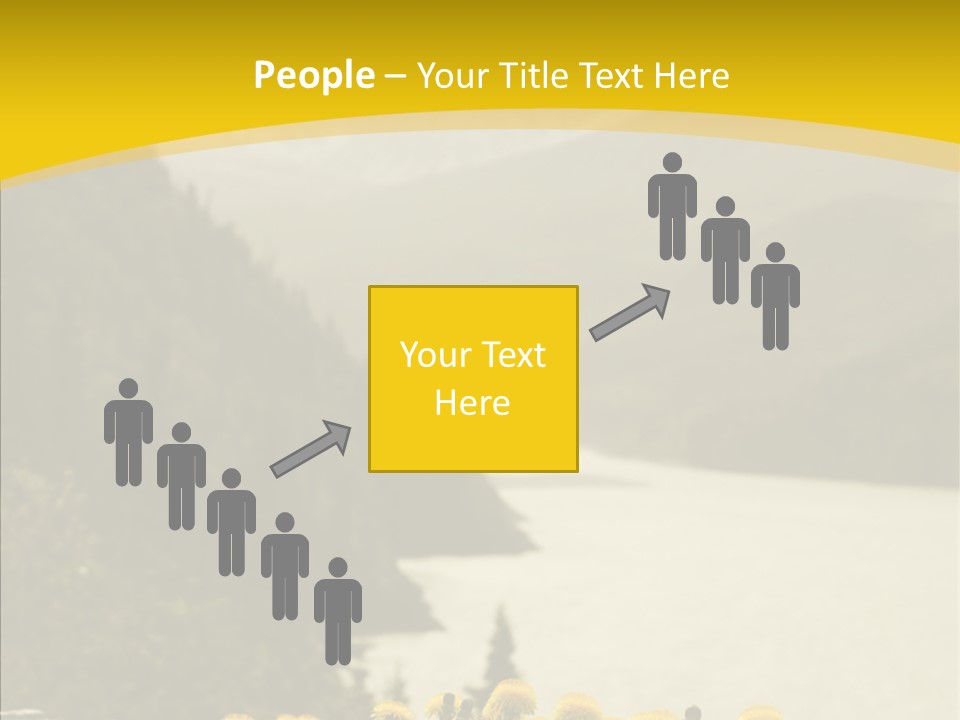 Green Focus Bokeh PowerPoint Template