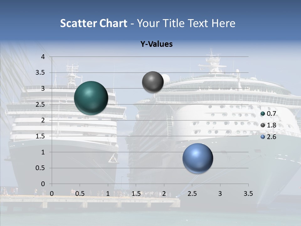 Dock Sea Water PowerPoint Template