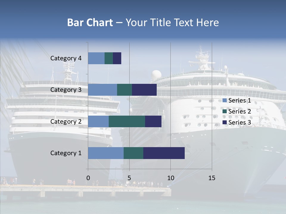Dock Sea Water PowerPoint Template