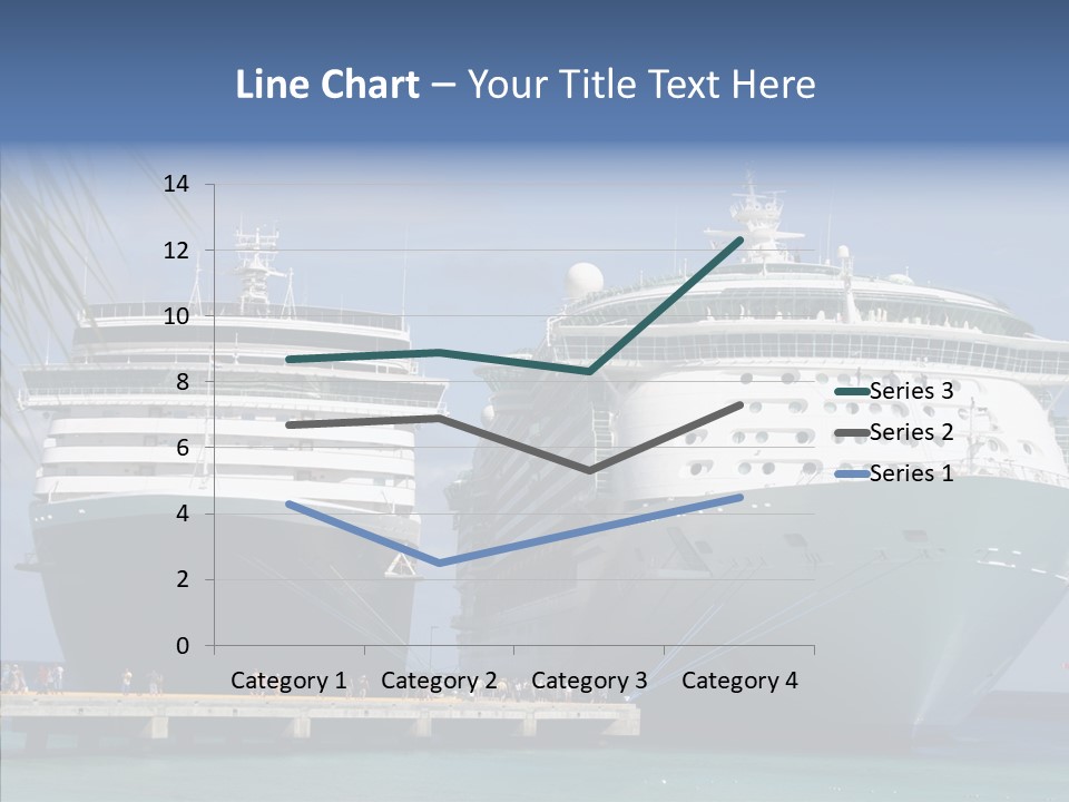 Dock Sea Water PowerPoint Template