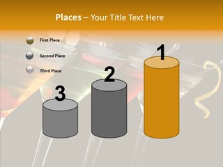 Glass Crystal Vermouth PowerPoint Template