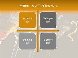 Glass Crystal Vermouth PowerPoint Template