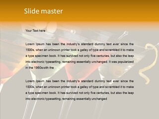 Glass Crystal Vermouth PowerPoint Template