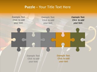 Glass Crystal Vermouth PowerPoint Template