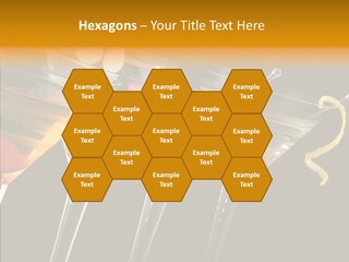 Glass Crystal Vermouth PowerPoint Template