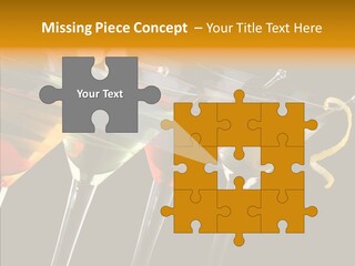 Glass Crystal Vermouth PowerPoint Template