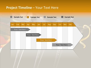 Glass Crystal Vermouth PowerPoint Template