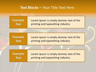 Glass Crystal Vermouth PowerPoint Template