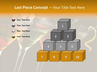 Glass Crystal Vermouth PowerPoint Template