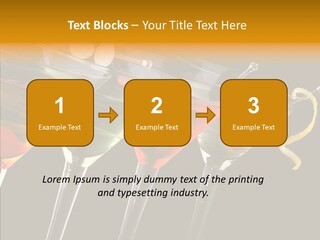 Glass Crystal Vermouth PowerPoint Template