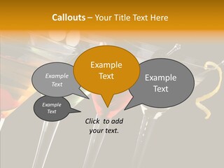 Glass Crystal Vermouth PowerPoint Template