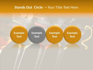 Glass Crystal Vermouth PowerPoint Template