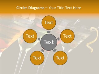 Glass Crystal Vermouth PowerPoint Template