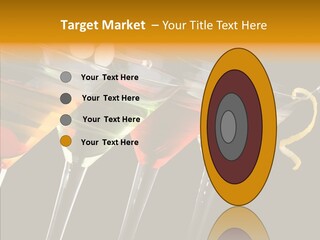 Glass Crystal Vermouth PowerPoint Template