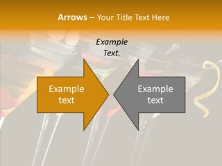 Glass Crystal Vermouth PowerPoint Template