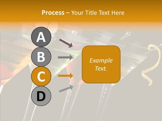 Glass Crystal Vermouth PowerPoint Template