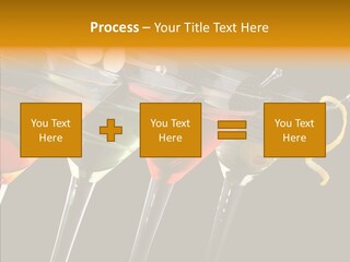 Glass Crystal Vermouth PowerPoint Template