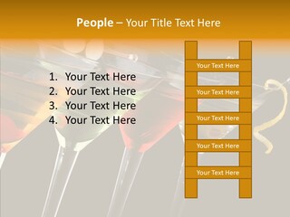 Glass Crystal Vermouth PowerPoint Template