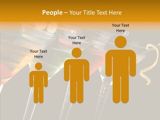 Glass Crystal Vermouth PowerPoint Template