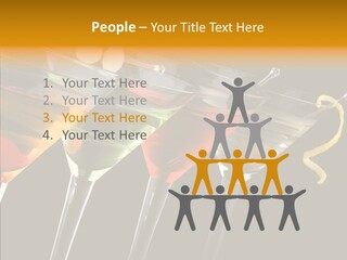 Glass Crystal Vermouth PowerPoint Template