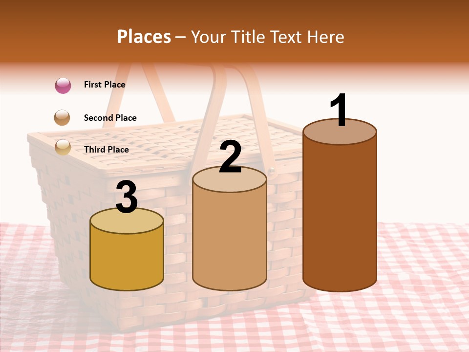 Checked Relaxation Lunch PowerPoint Template