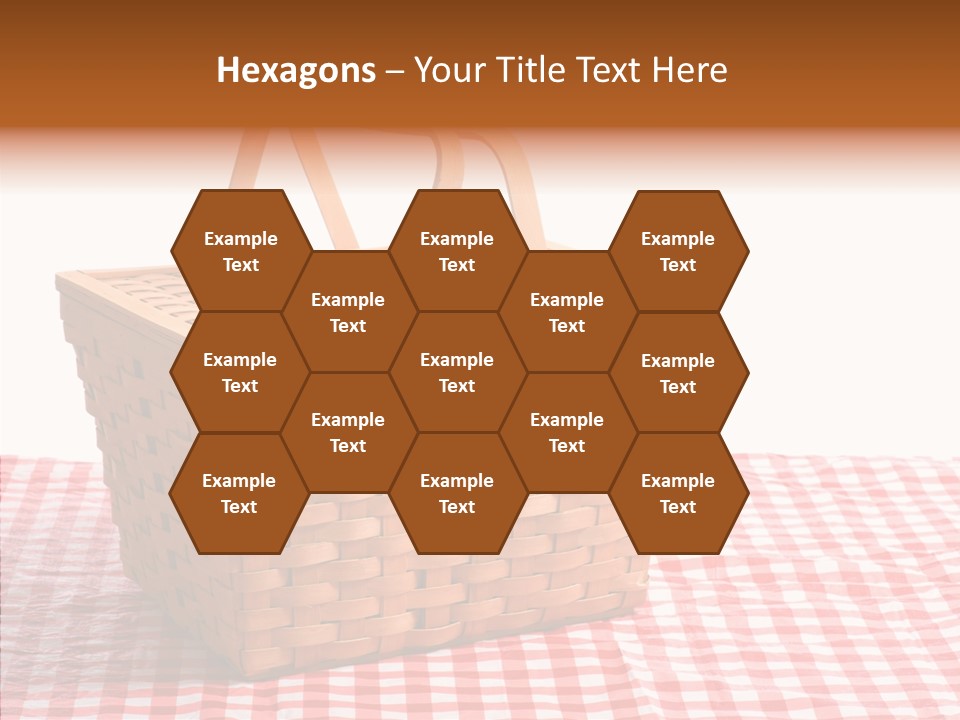 Checked Relaxation Lunch PowerPoint Template