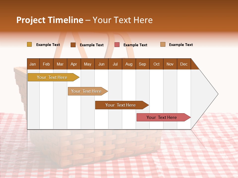 Checked Relaxation Lunch PowerPoint Template