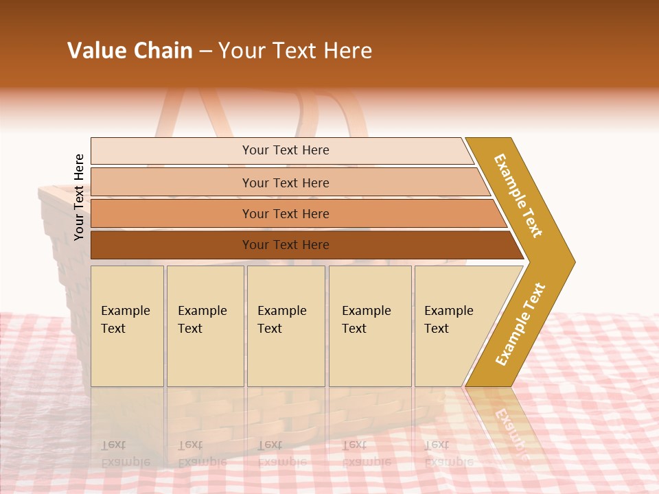 Checked Relaxation Lunch PowerPoint Template