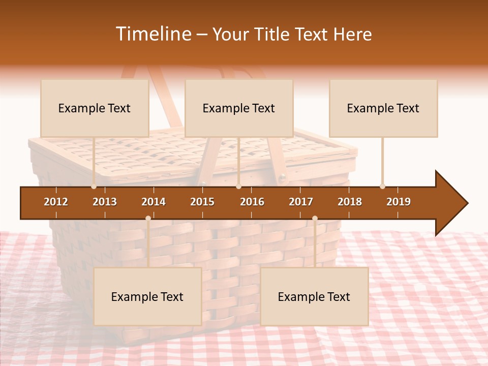 Checked Relaxation Lunch PowerPoint Template